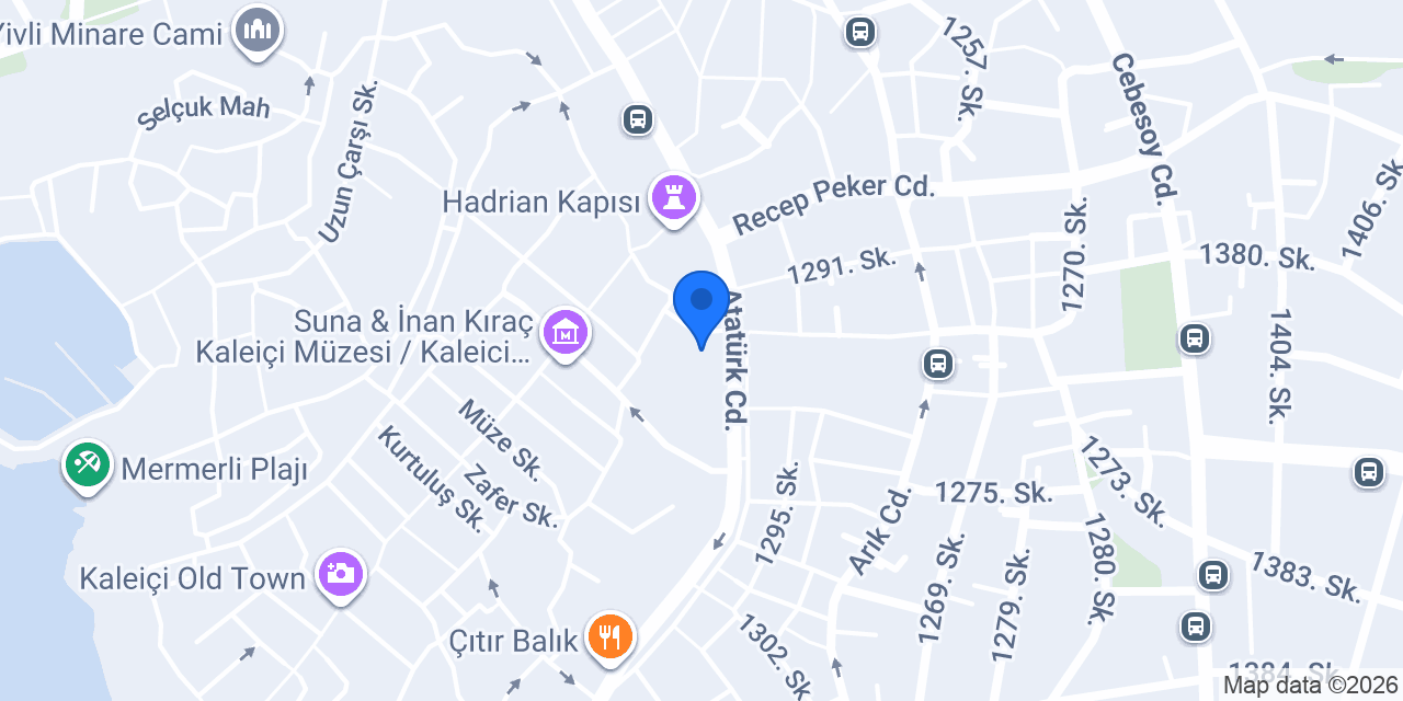 CAJUN CORNER KALEİÇİ konumu