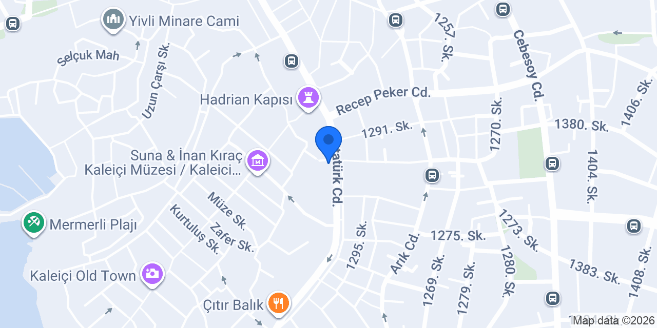 Çamlık Restaurant konumu