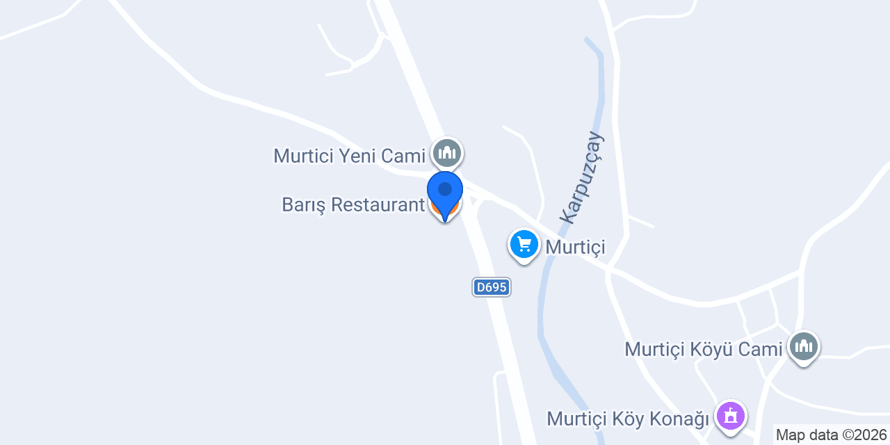 Barış Restaurant konumu