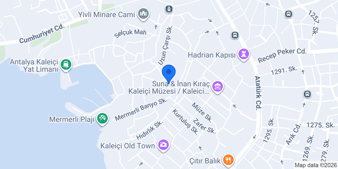 Antalya Olgunlaşma Enstitüsü konumu