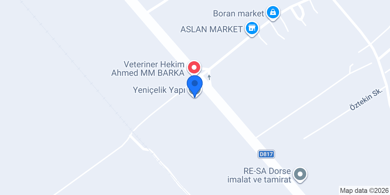 Yeniçelik Yapı konumu