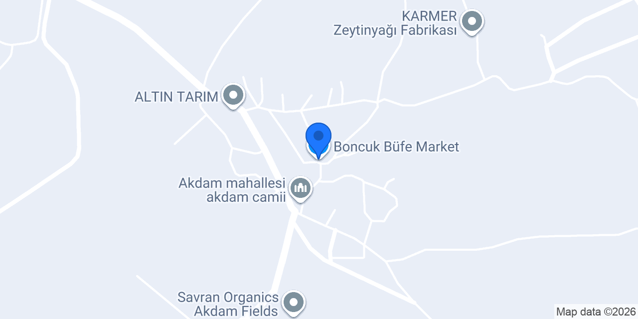 Boncuk Büfe Market konumu