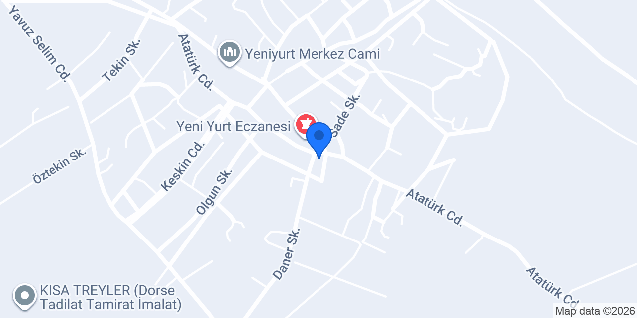 Yeşilköy Eczanesi konumu