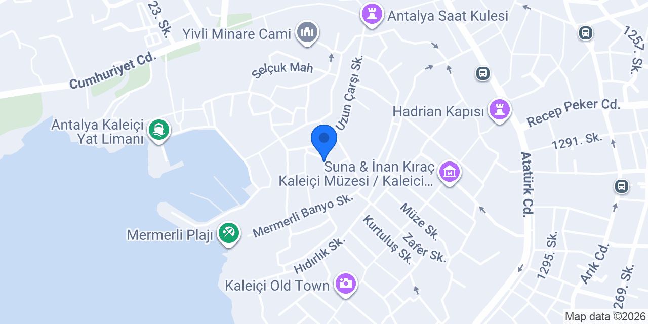 Deniz Market konumu