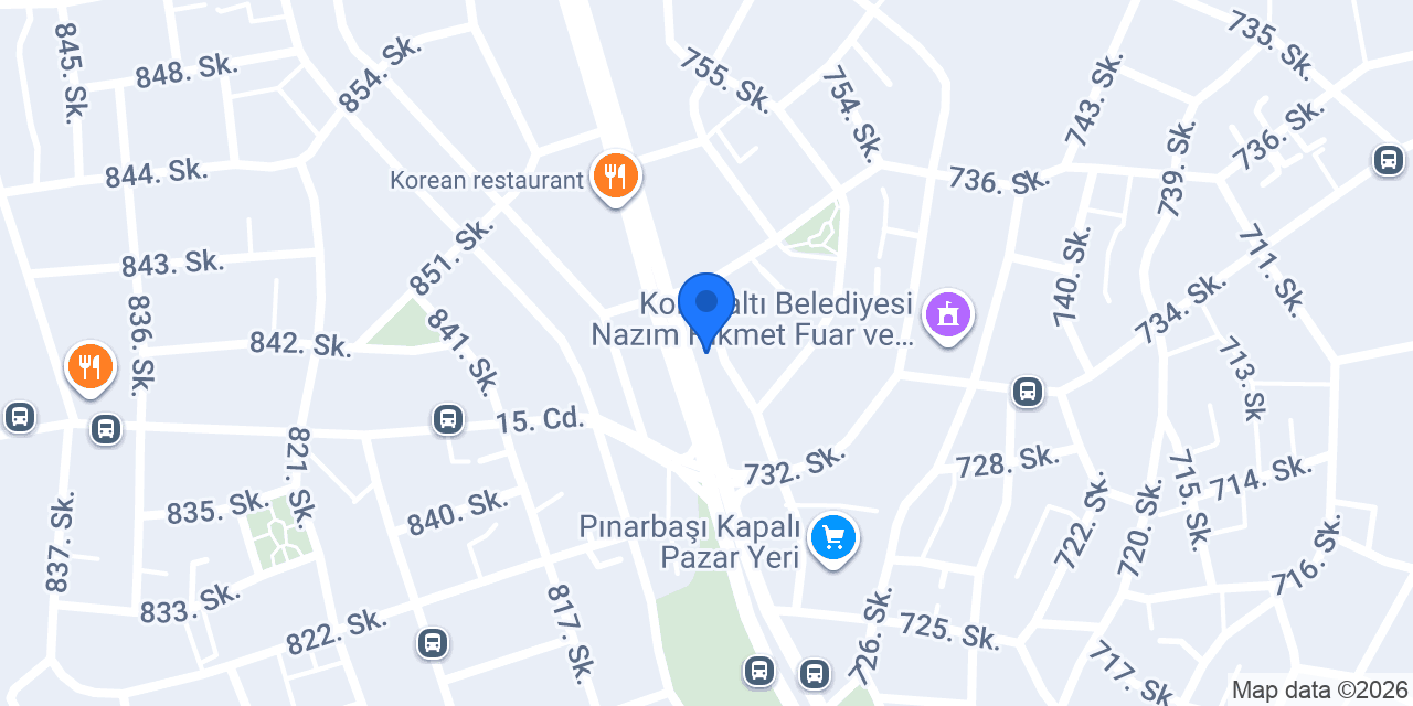 İpekten Art Cafe Sahne konumu