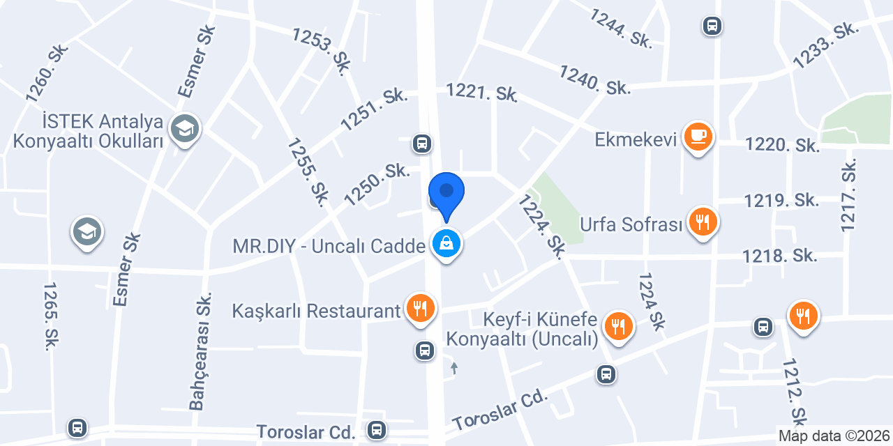 İnci Tulumba Uncalı konumu