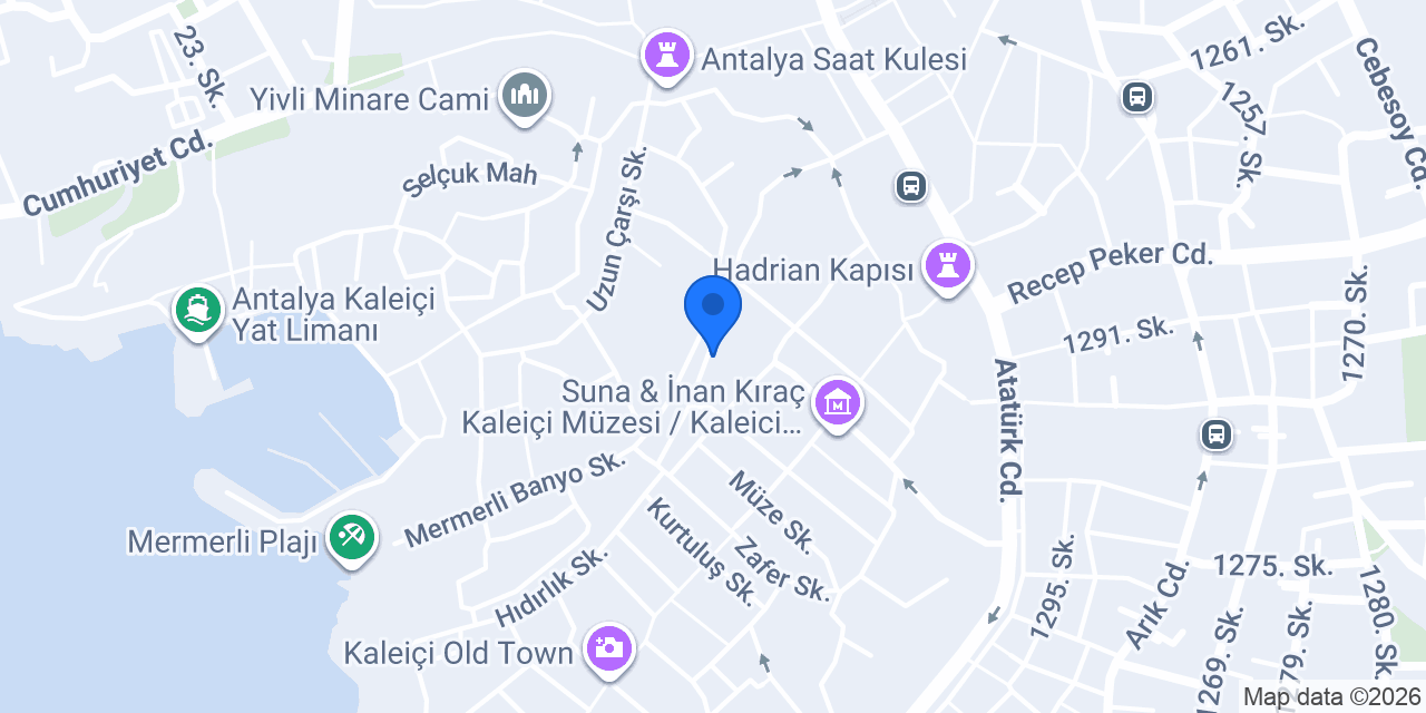 Munchen Pansiyon konumu