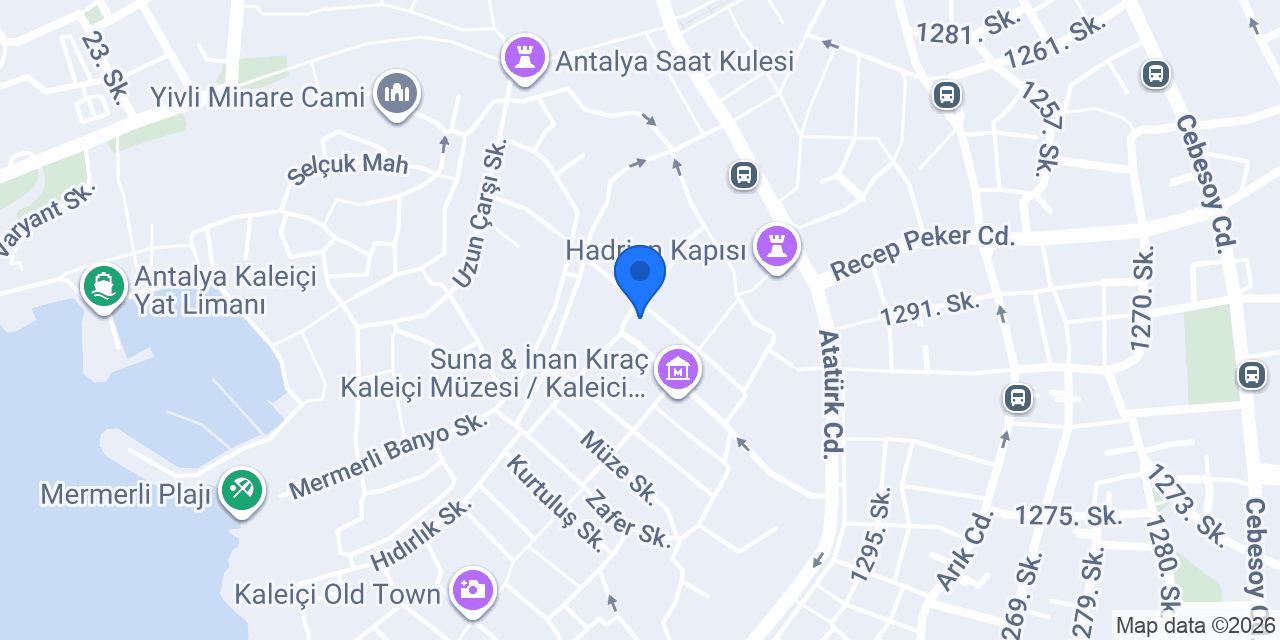 Urcu Butik Hotel konumu