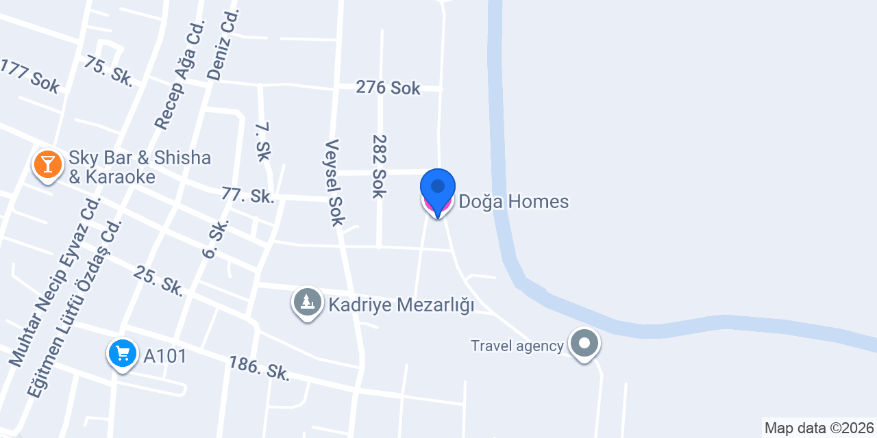 Doğa Homes konumu