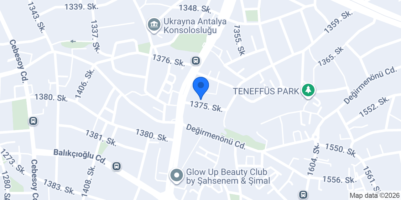 Evus Mimarlık konumu
