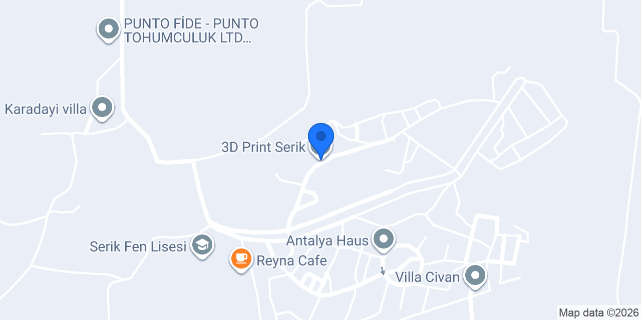 3D Print Serik konumu