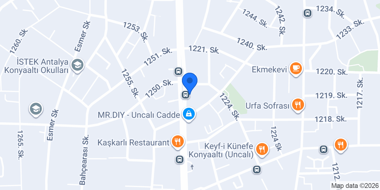 Optik Evi konumu