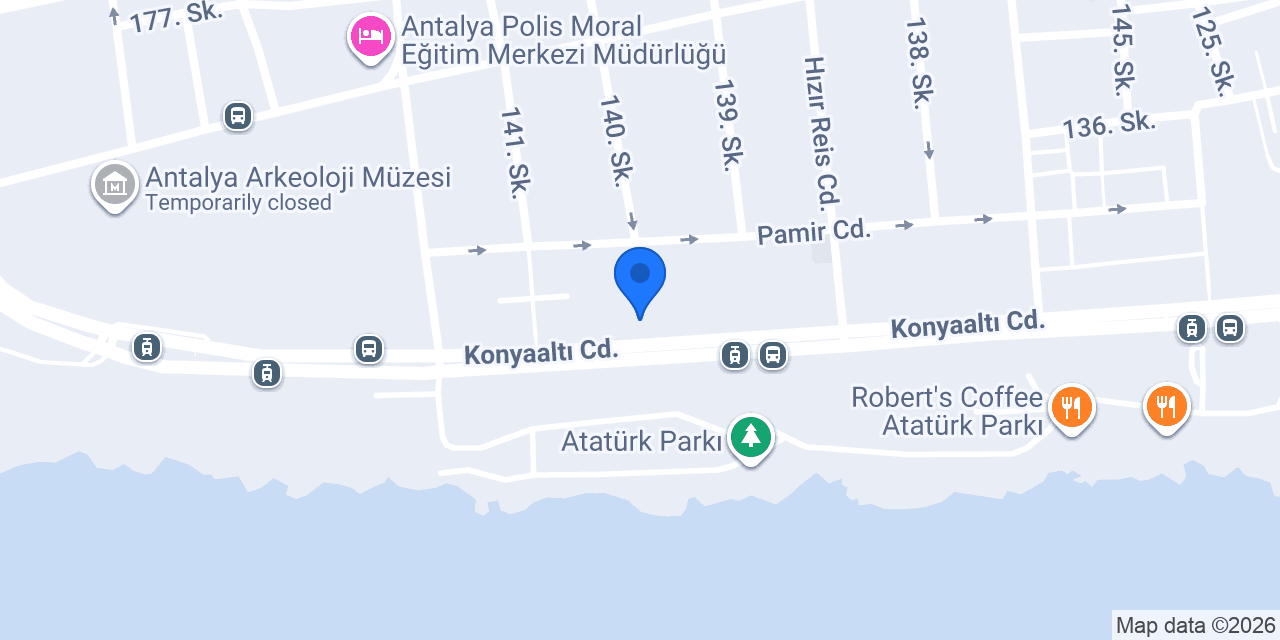 ANTALYA AVUKAT | ARABULUCU AV. ŞERİFE ALKAN konumu