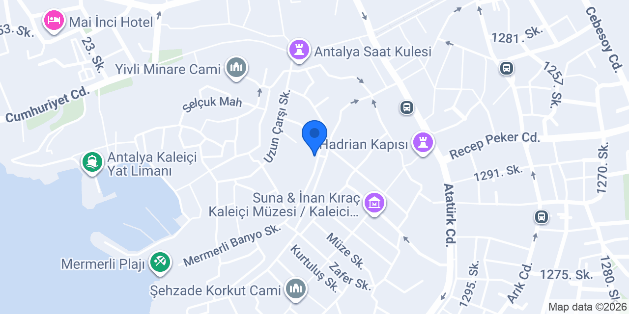 Orient Basar konumu