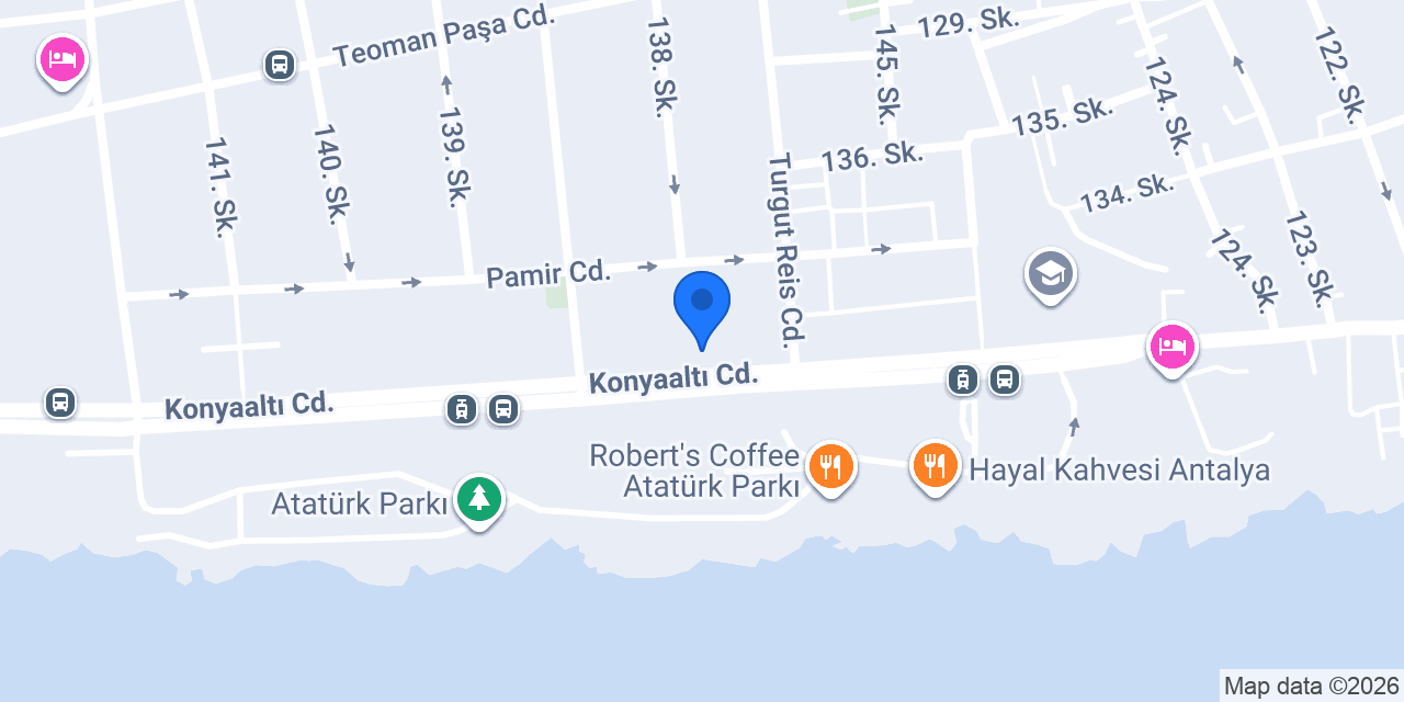Akbank Akdeniz Bulvarı/Antalya Şubesi konumu