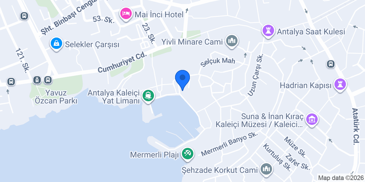 Ekici Restaurant konumu