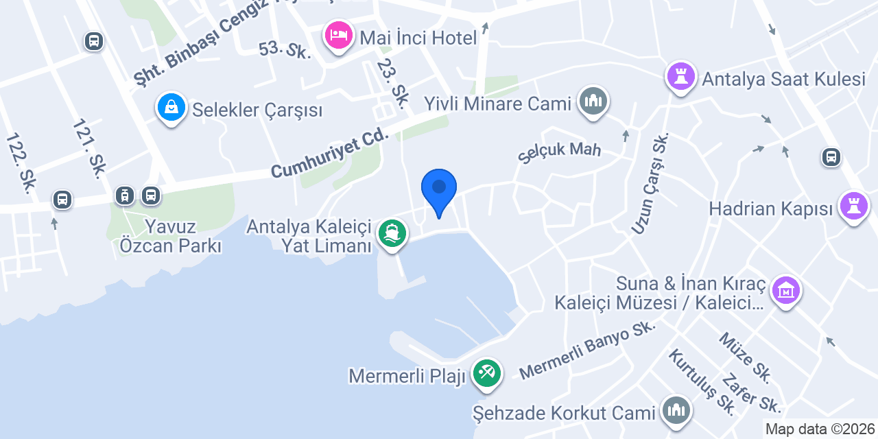 İSKELE RESTAURANT MARİNA konumu