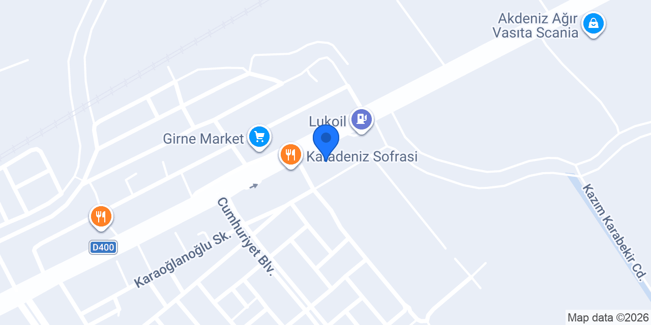 Özovaçin Gıda konumu