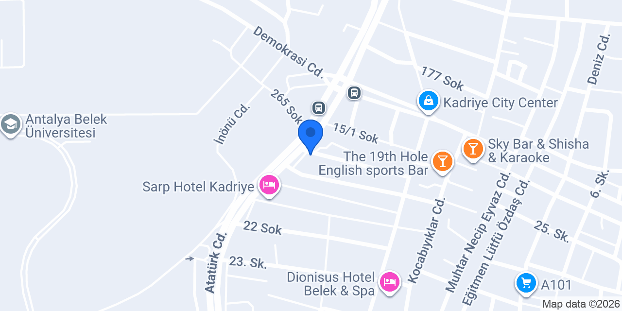 Corner Cafe & Coctail Bar | Kadriye konumu
