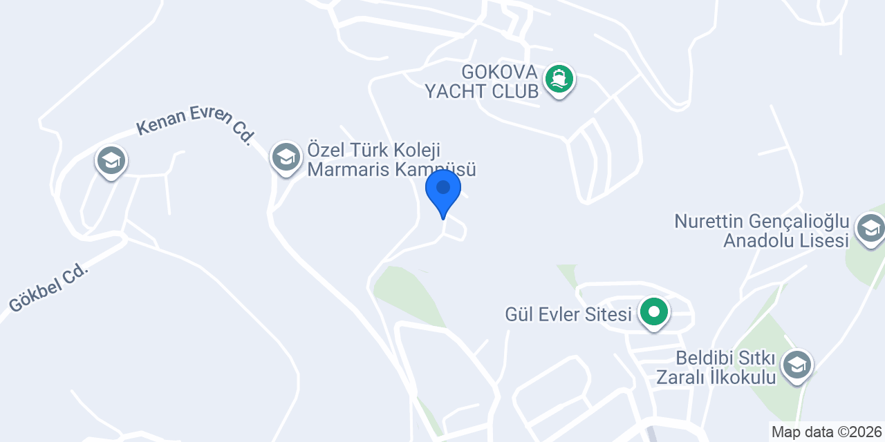 Yılmaz Halı Yıkama Marmaris konumu