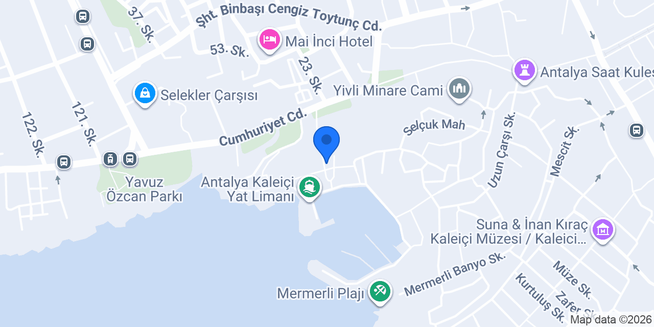 Antalya Liman Cafe & Restaurant konumu