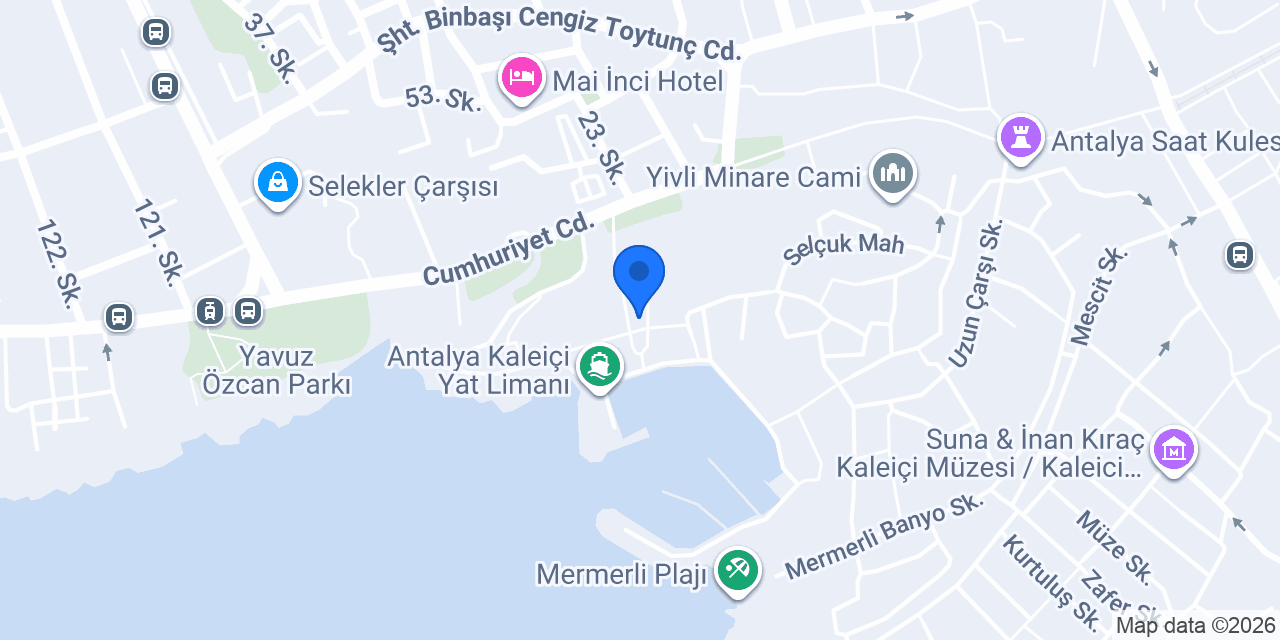 Antalya Oyuncak Müzesi konumu