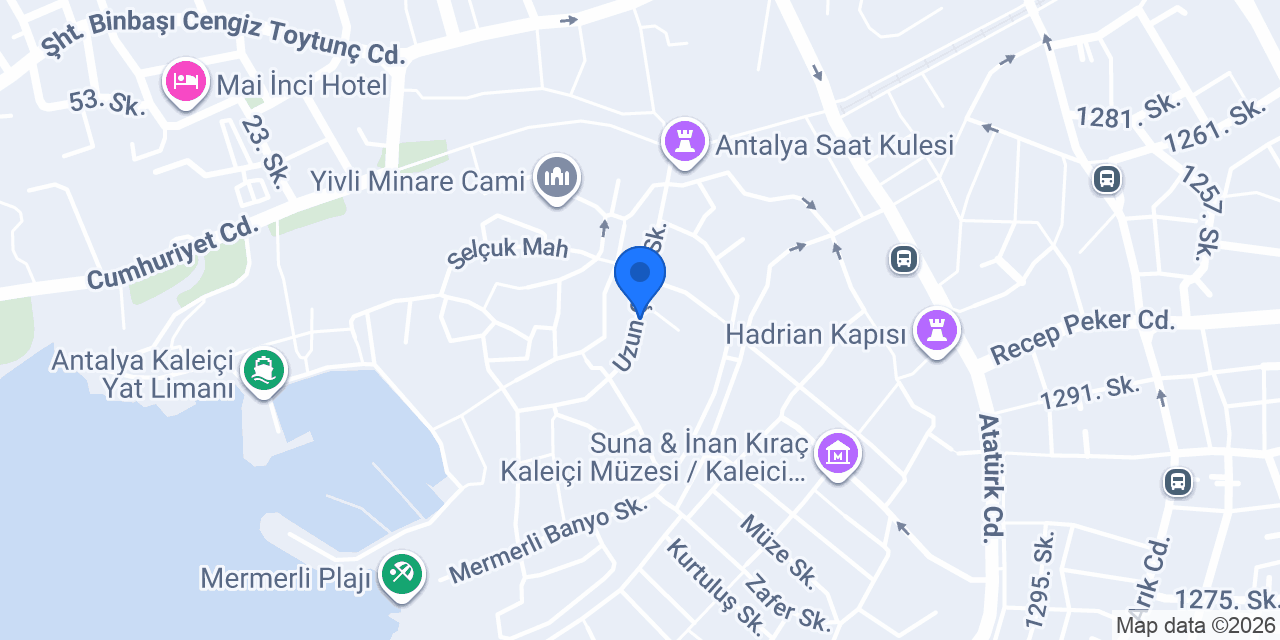 Sultan Bazaar konumu