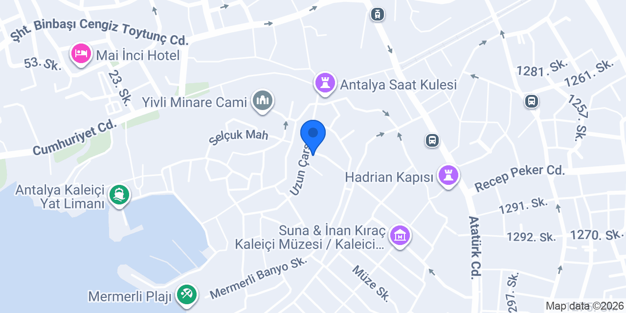 Yağmur Cafe konumu