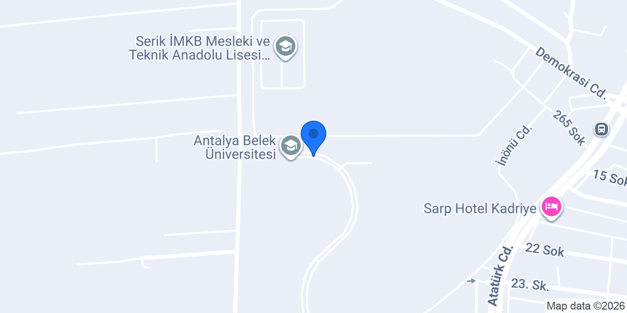 Akev Mutfak Sanatları konumu