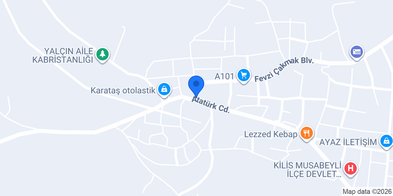 Musabeyli İlçe Emniyet Amirliği konumu