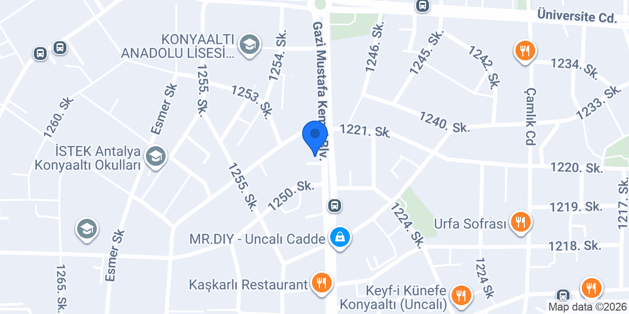 Barut Büfe konumu