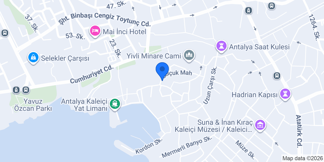İltifat Terzi Eyüp Usta konumu