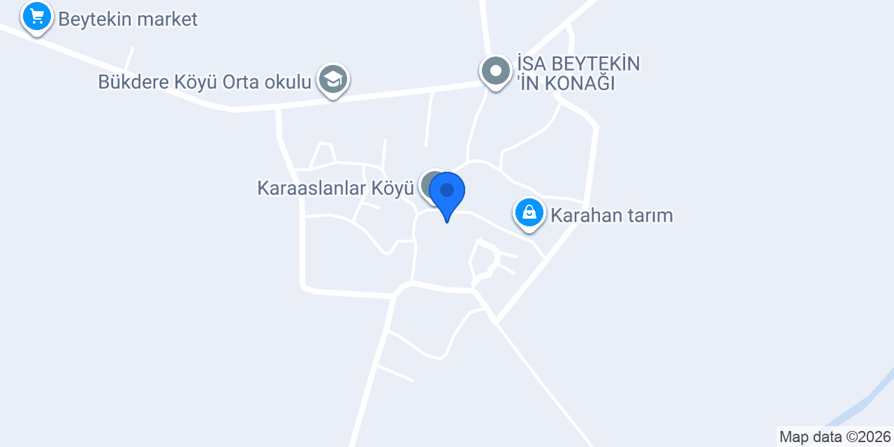 ÖMER KARAASLAN KONAĞI konumu