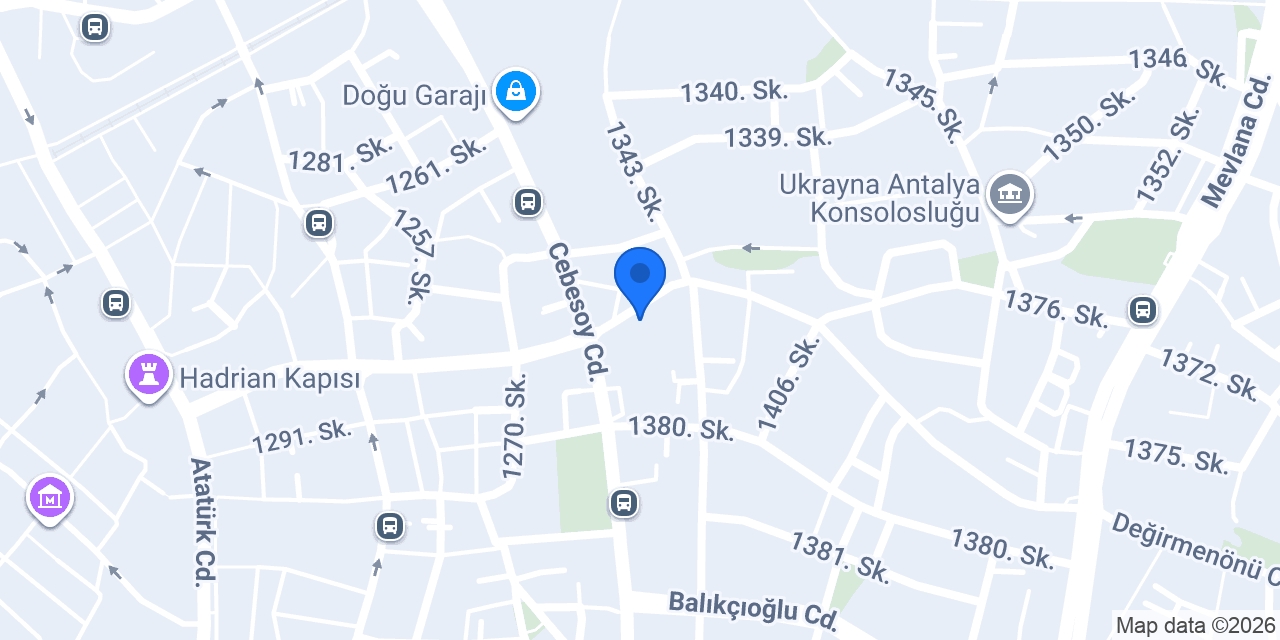 Doğu Garajı Veteriner Kliniği konumu