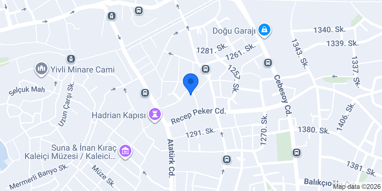 Tunç Eğitim Kurumları konumu