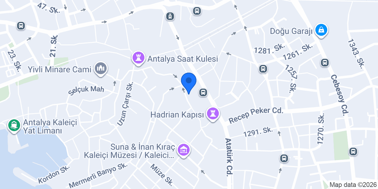Üçkapılar Taksi konumu