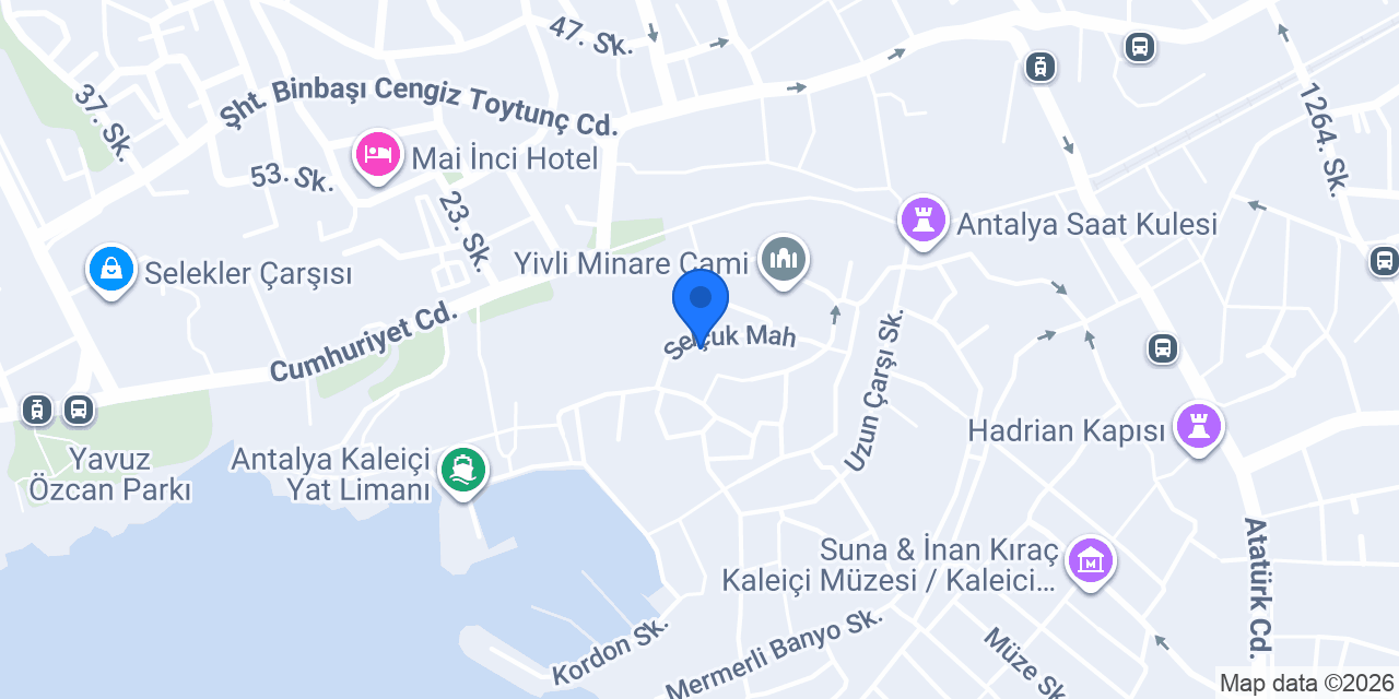 Hotel Merkez konumu