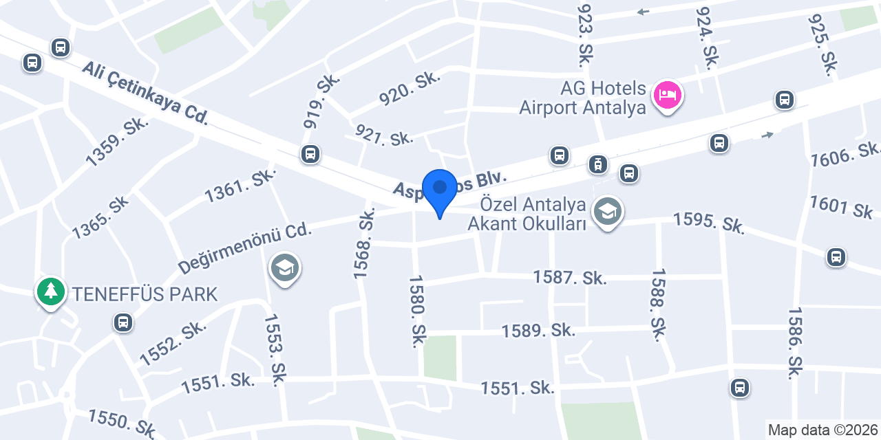 Hakkı Erkek Kuaförü konumu