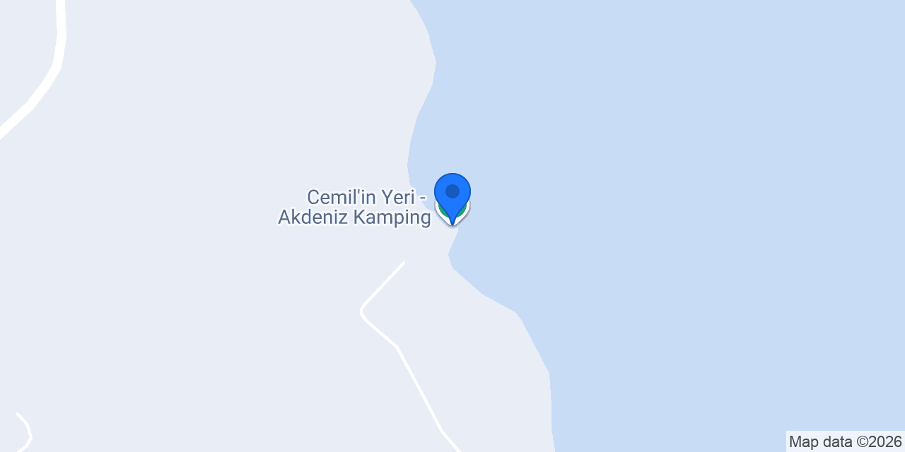Cemil'in Yeri - Akdeniz Kamping konumu