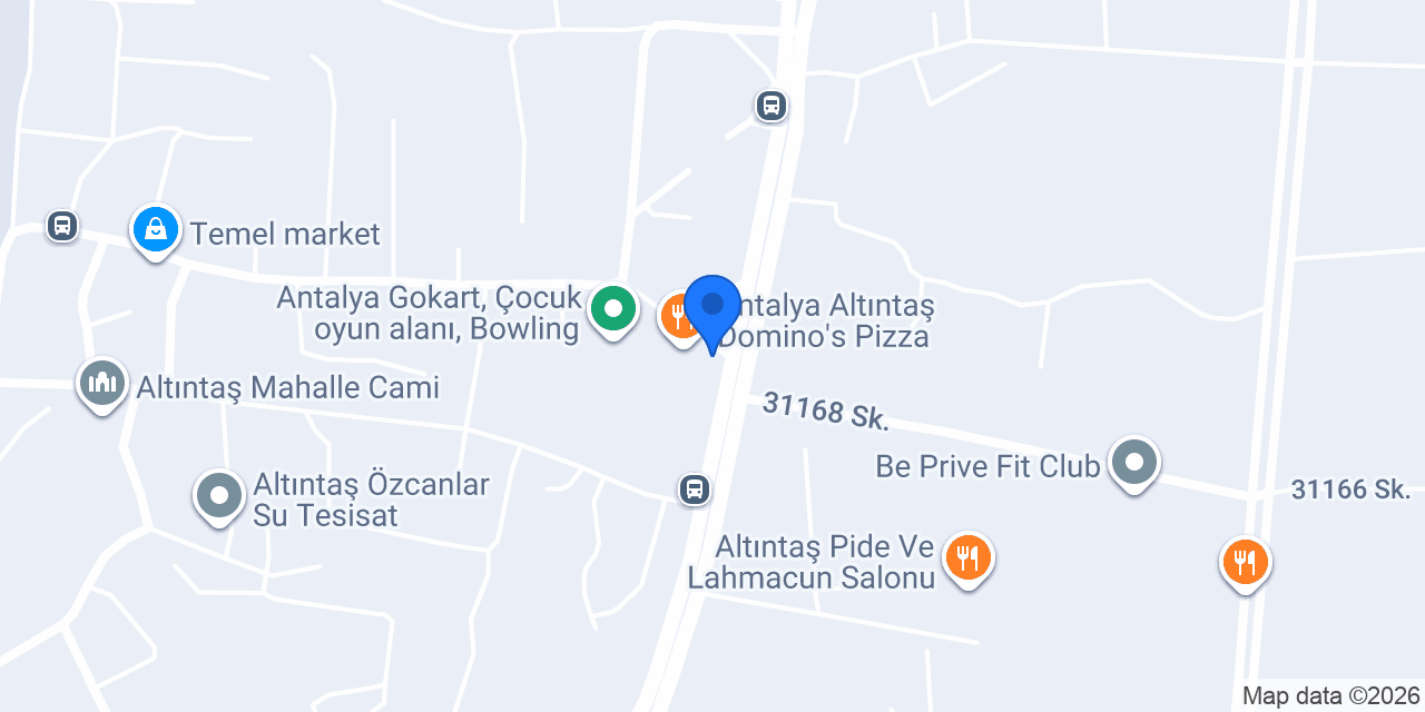 AHC Proje Yapı Market konumu