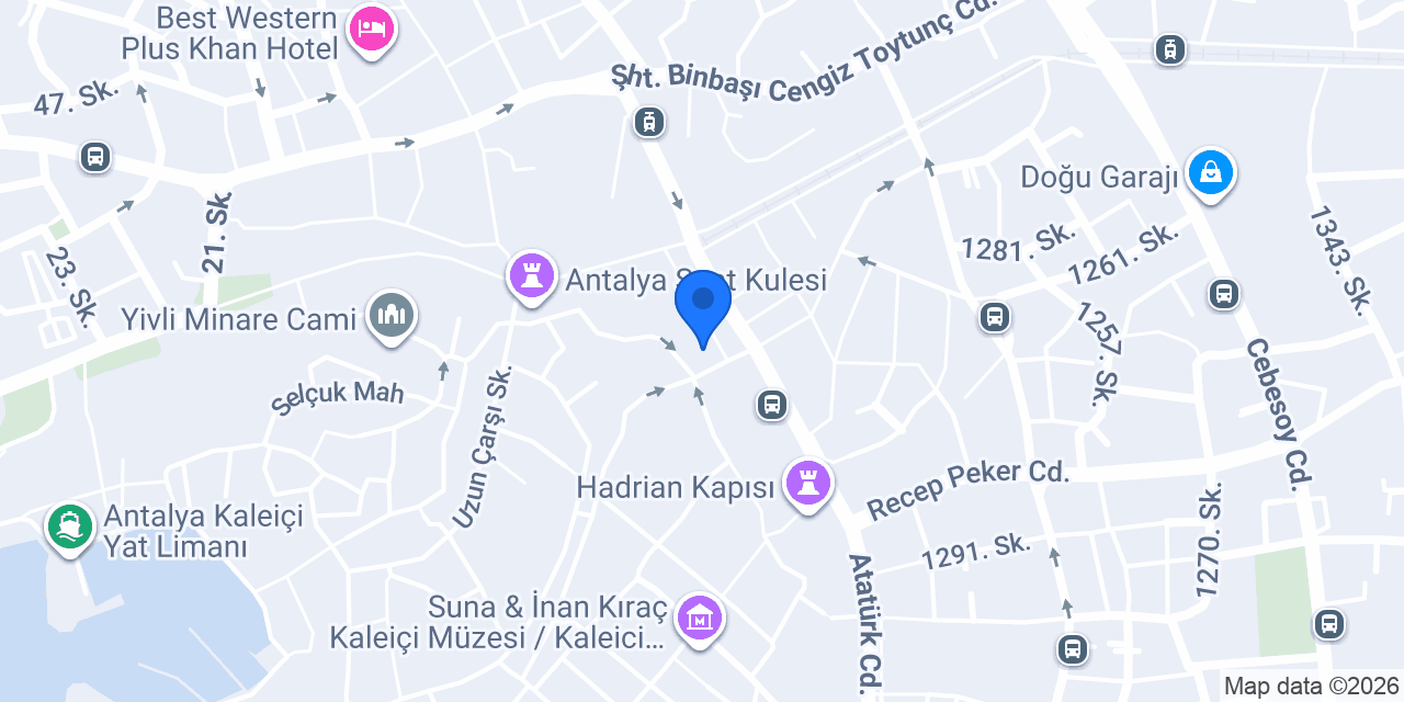 Şemsiyeli Meyhane konumu