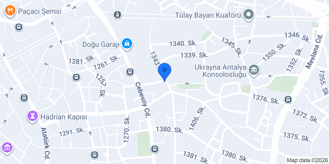 Doğu Garajı Balık Evi konumu