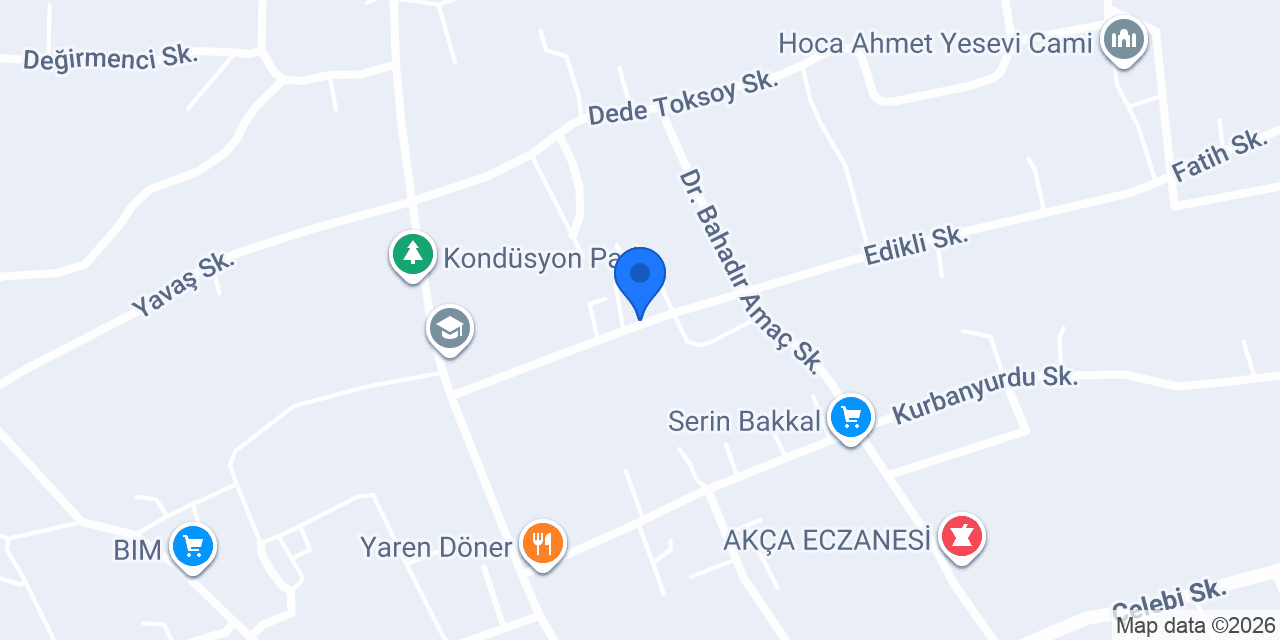 Edik Yapı İnşaat konumu