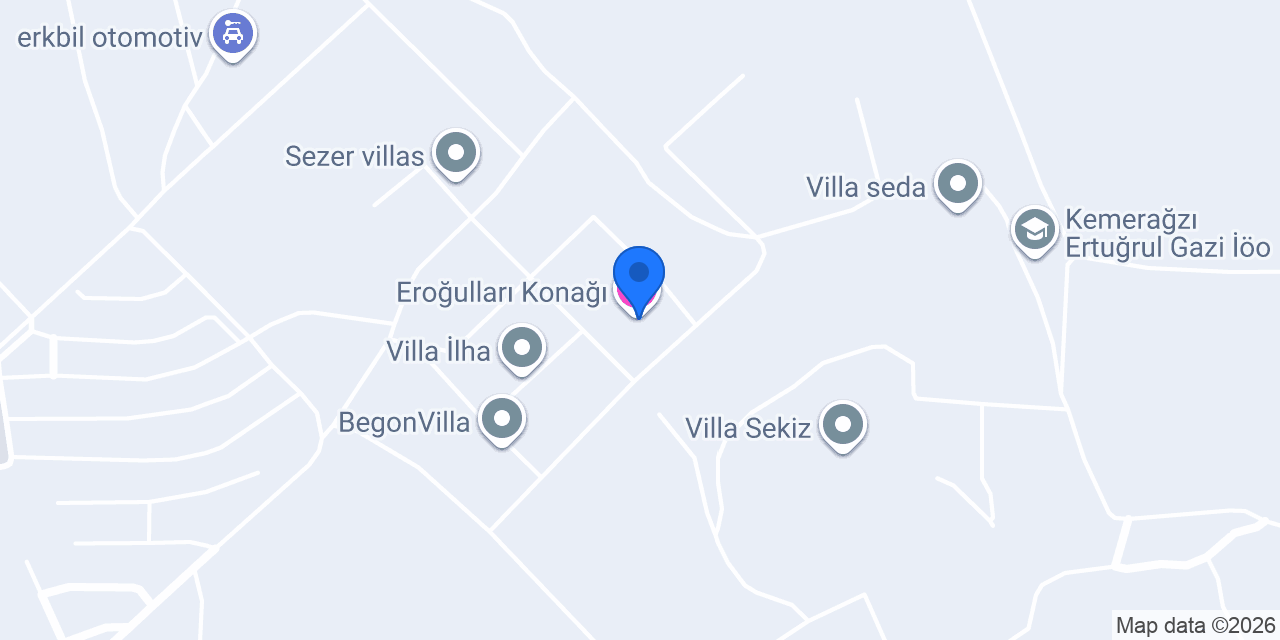 Eroğulları Konağı konumu