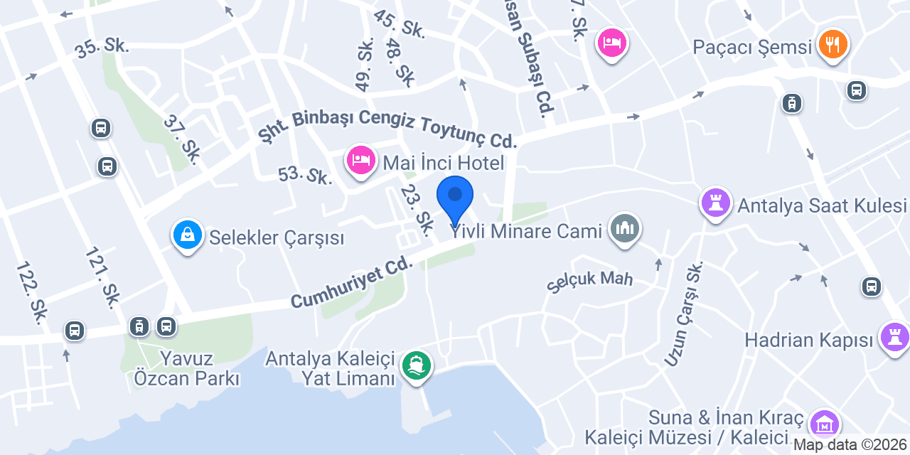 TURAN TERCÜME ANTALYA konumu