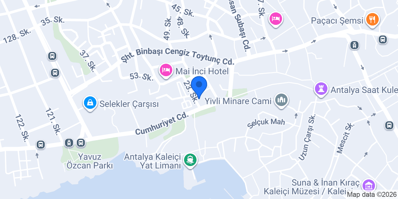 DJI Antalya konumu