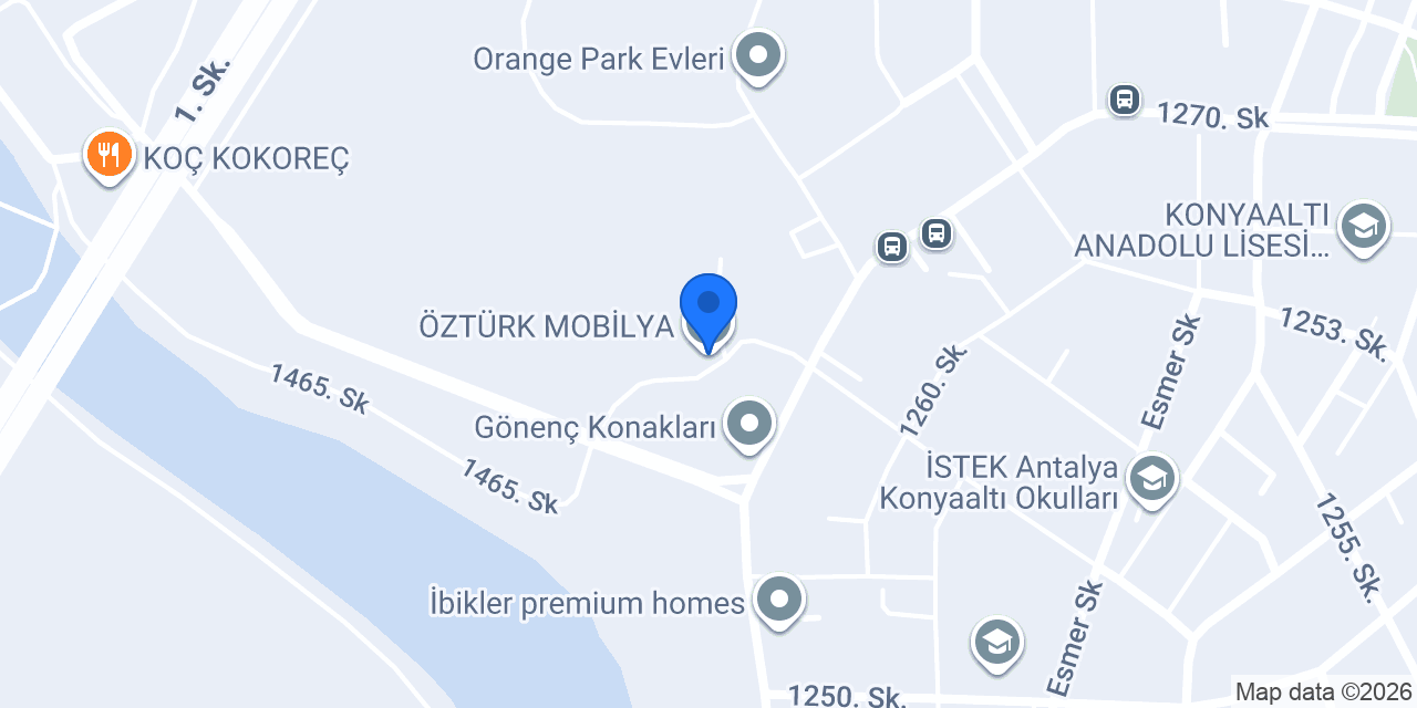 ÖZTÜRK MOBİLYA konumu