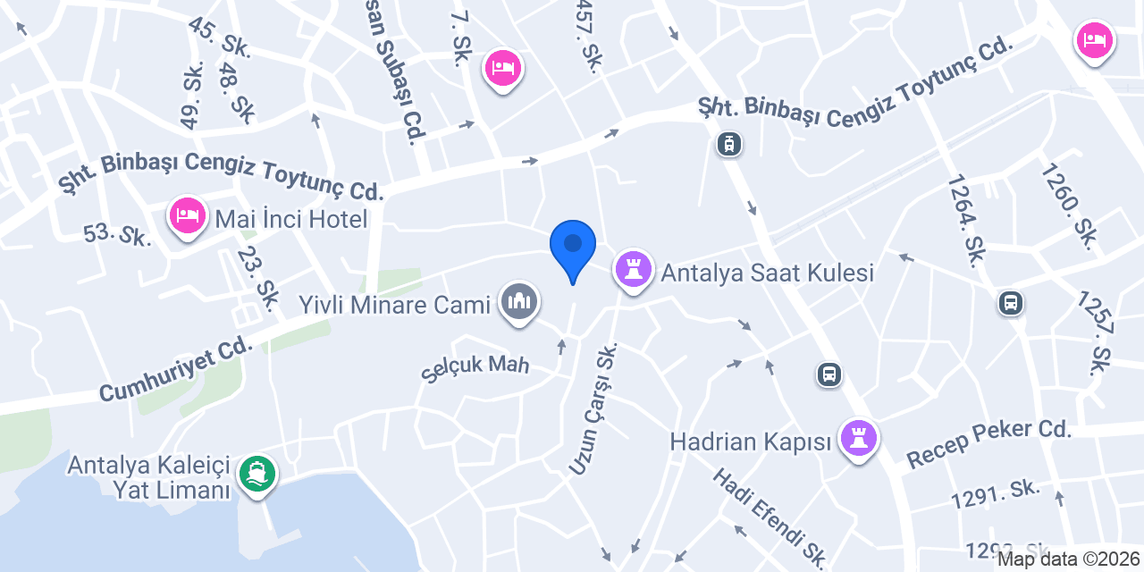 Ekmek Arasi konumu