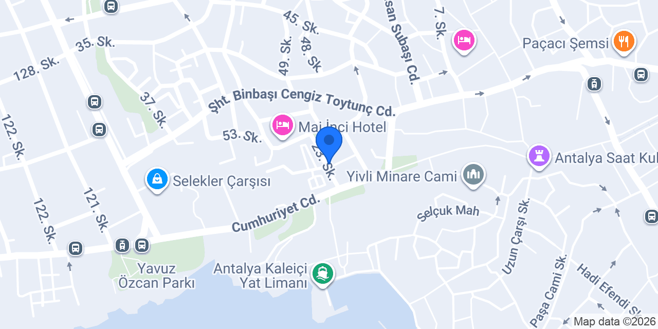 Antalya Life Massage konumu