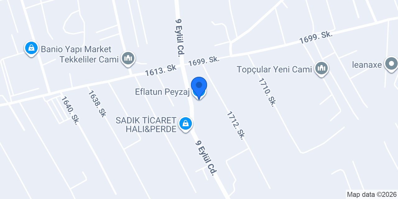 Eflatun Peyzaj konumu